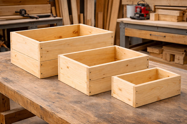 Wooden Boxes